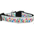 Mirage Pet Products Shelter Pets Rock Nylon Ribbon Dog Collar Extra Large 125-146 XL